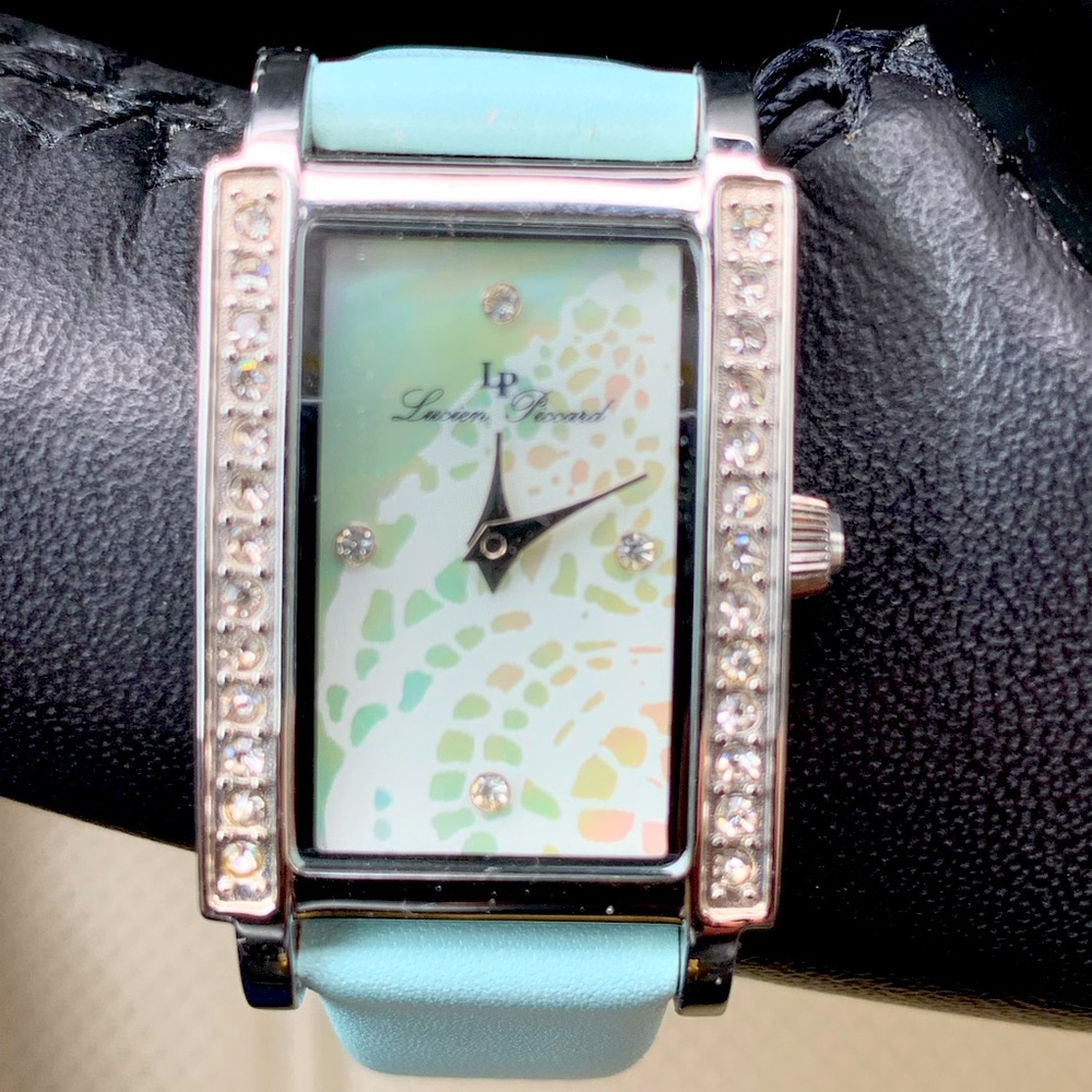 Lucien Piccard Mother-of-Pearl Women’s Dial Watch